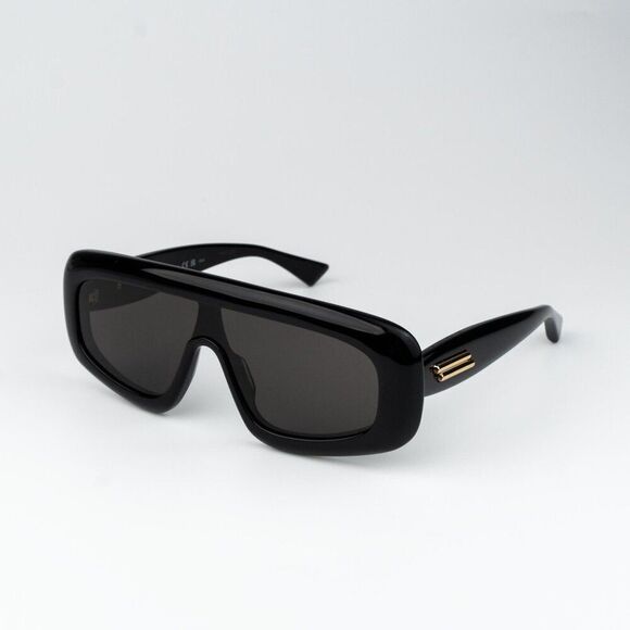 Bottega Veneta Women Sunglasses Black Shield BV1281S 001 BRAND NEW main image 7